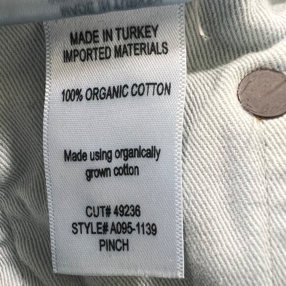 AGOLDE Pinch Waist High Rise Kick Jeans in Symbol Size 31 - Picture 8 of 13